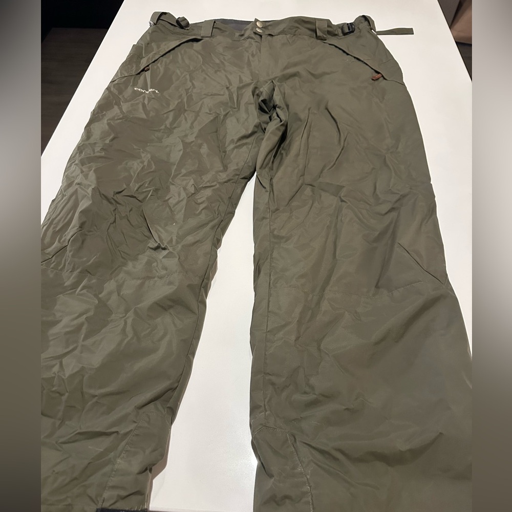 Columbia Olive Green Men's Snowpants XXL